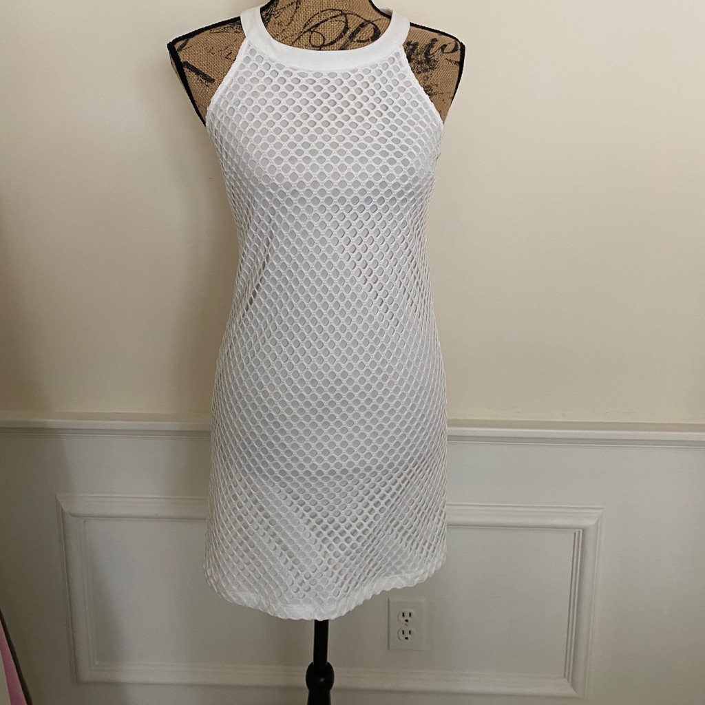 White Dress Like New. Dress Up Or Down!